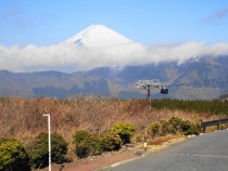 大涌谷からの富士山